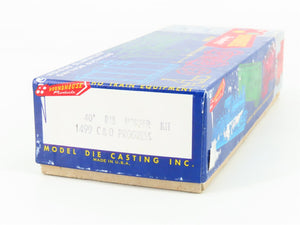 LOT of 2 HO Scale Roundhouse 1499 C&O Progress 3-Bay Open Hopper - Upgraded