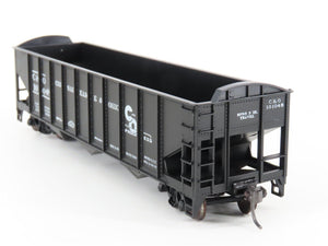 HO Scale Roundhouse 1499 C&O Progress 3-Bay Open Hopper #101048 - Upgraded