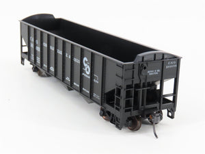 LOT of 2 HO Scale Roundhouse 1499 C&O Progress 3-Bay Open Hopper - Upgraded