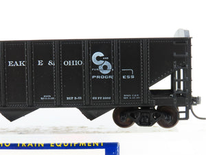 HO Scale Roundhouse 1499 C&O Progress 3-Bay Open Hopper #101057 - Upgraded