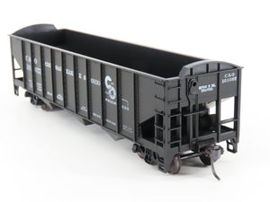 HO Scale Roundhouse 1499 C&O Progress 3-Bay Open Hopper #101057 - Upgraded