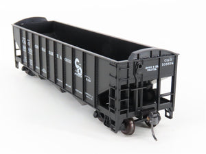 HO Scale Roundhouse 1499 C&O Progress 3-Bay Open Hopper #108874 - Upgraded