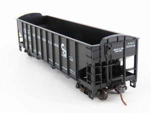 HO Scale Roundhouse 1499 C&O Progress 3-Bay Open Hopper #108874 - Upgraded