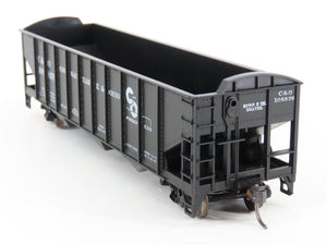 LOT of 2 HO Scale Roundhouse 1499 C&O Progress 3-Bay Open Hopper - Upgraded