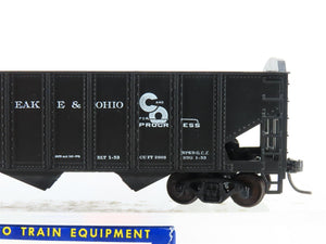 HO Scale Roundhouse 1499 C&O Progress 3-Bay Open Hopper #108874 - Upgraded