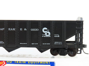 HO Scale Roundhouse 1499 C&O Progress 3-Bay Open Hopper #101056 - Upgraded
