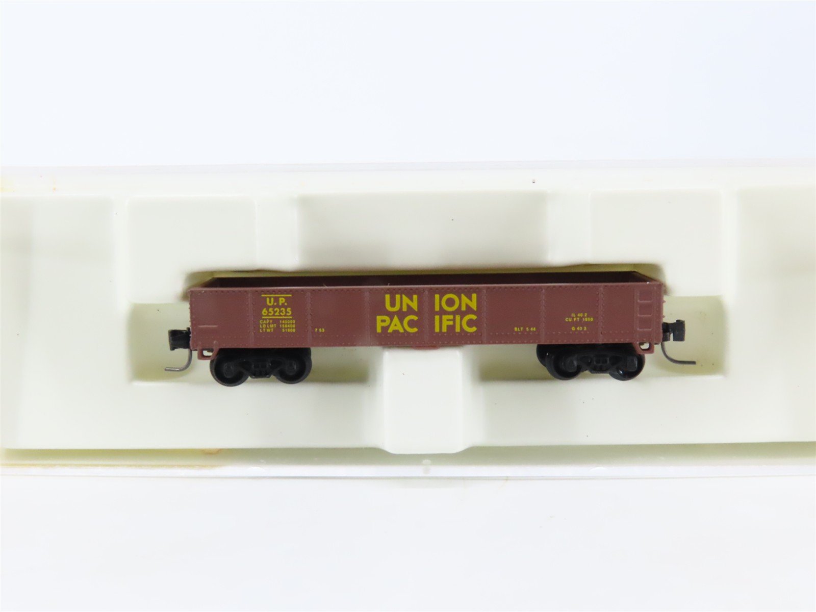 Z Scale Kadee Micro-Trains MTL 14303-2 UP Union Pacific Railroad Gondola #65235