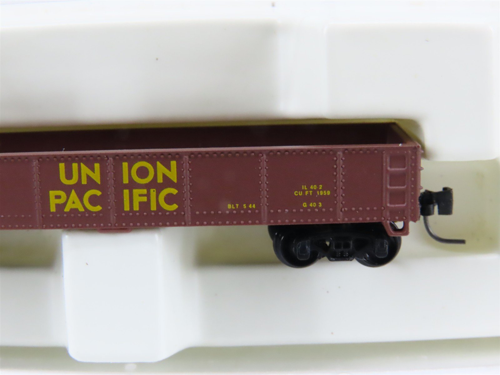 Z Scale Kadee Micro-Trains MTL 14303-2 UP Union Pacific Railroad Gondola #65235