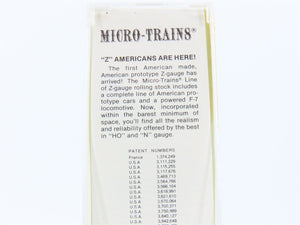 Z Scale Kadee Micro-Trains MTL 14303-2 UP Union Pacific Railroad Gondola #65235