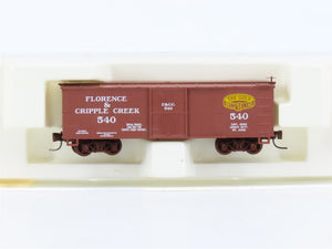 Nn3 Scale Micro-Trains MTL 15104 F&CC Florence & Cripple Creek 30' Box Car #540