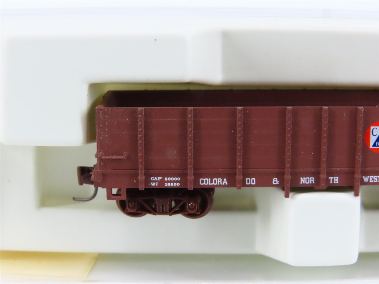 Nn3 Scale Micro-Trains MTL 15205 C&N Colorado & Northwestern Gondola #228