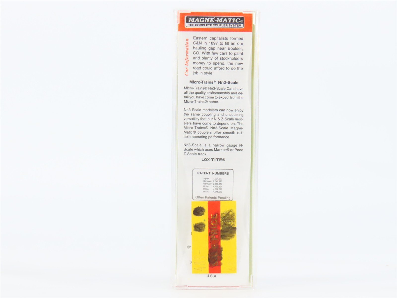 Nn3 Scale Micro-Trains MTL 15205 C&N Colorado & Northwestern Gondola #228