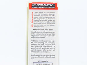 Nn3 Scale Micro-Trains MTL 15106 C&S Colorado & Southern 30' Wood Box Car #8226