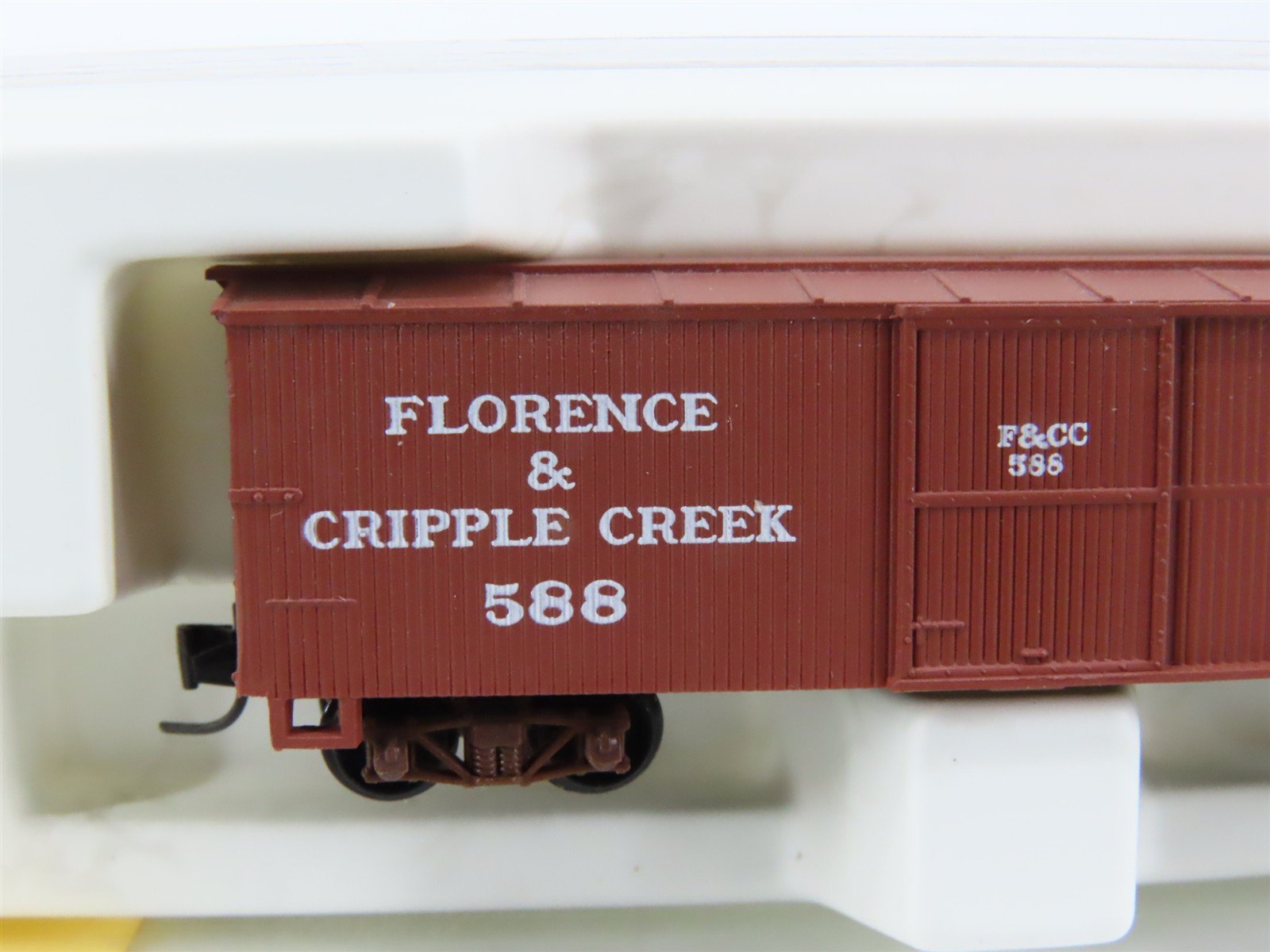 Nn3 Scale Micro-Trains MTL 15104 F&CC Florence & Cripple Creek Wood Box Car #588