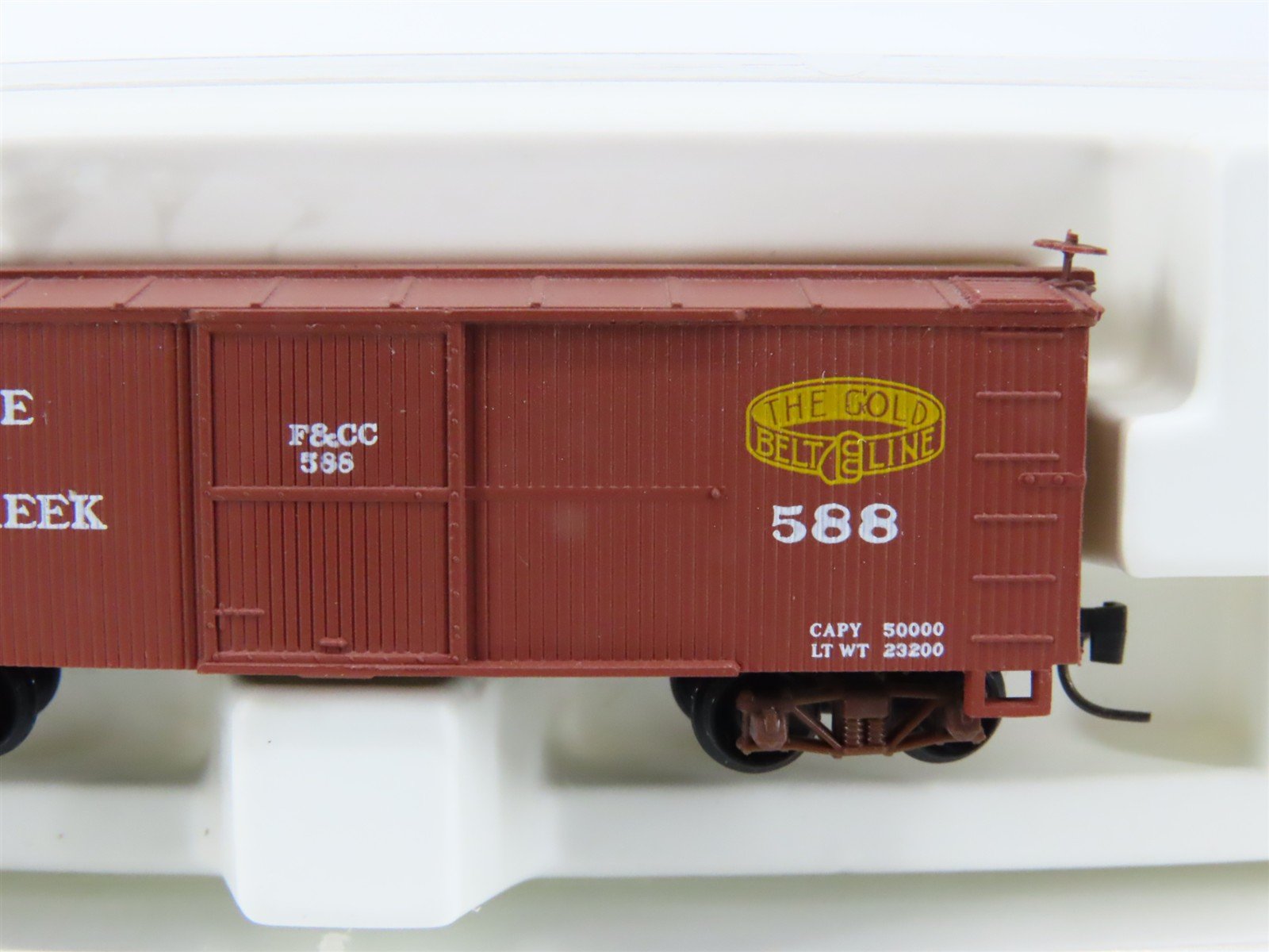 Nn3 Scale Micro-Trains MTL 15104 F&CC Florence & Cripple Creek Wood Box Car #588