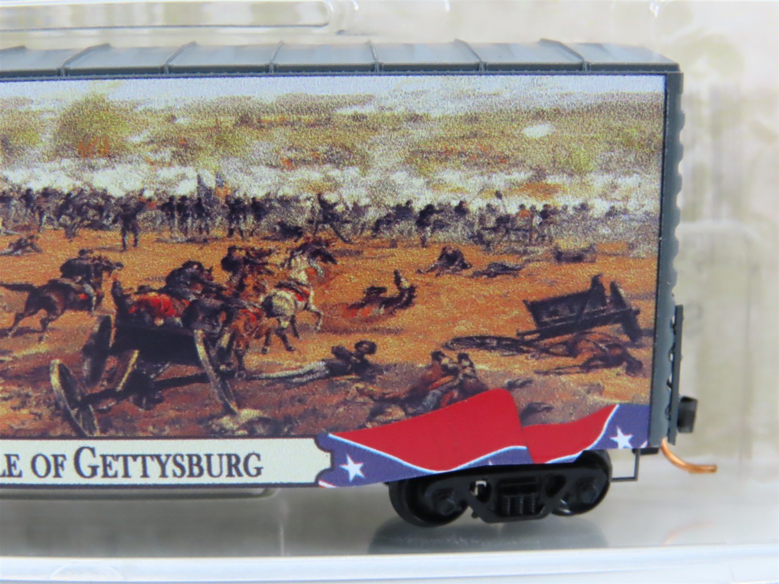 N Micro-Trains MTL 10100708 Civil War Series Battle of Gettysburg Box Car #8