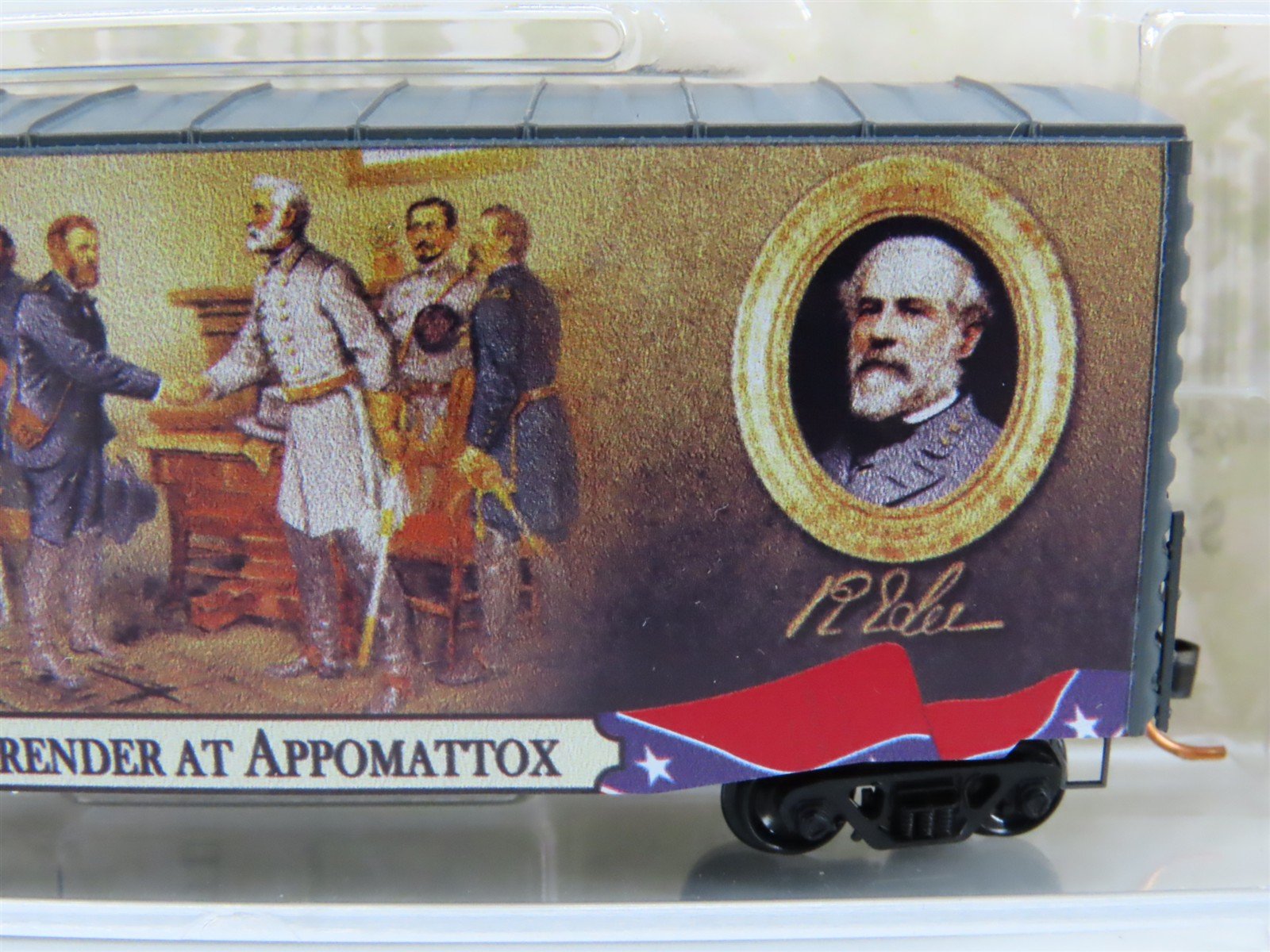 N Micro-Trains MTL 10100711 Civil War Series Surrender at Appomattox Box Car #11