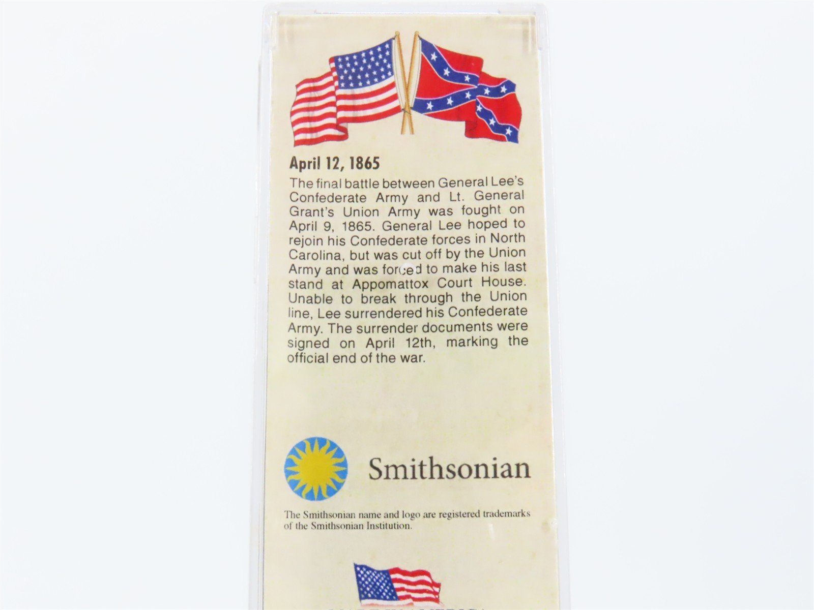 N Micro-Trains MTL 10100711 Civil War Series Surrender at Appomattox Box Car #11