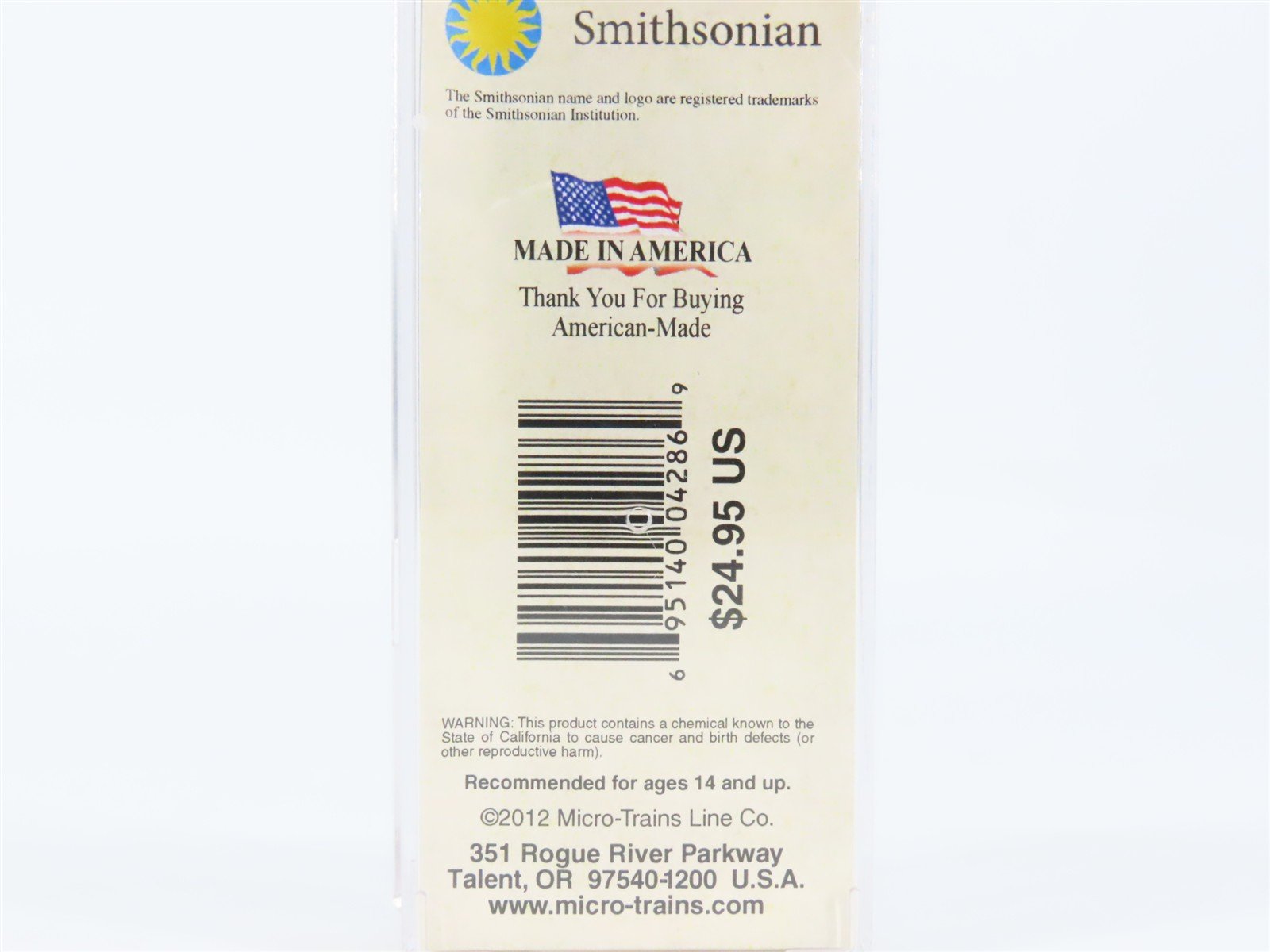 N Micro-Trains MTL 10100703 Civil War Series Battle of Hampton Roads Box Car #3