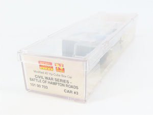 N Micro-Trains MTL 10100703 Civil War Series Battle of Hampton Roads Box Car #3