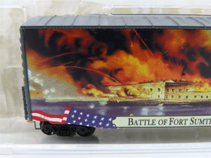 N Micro-Trains MTL 10100701 Civil War Series Battle of Fort Sumter Box Car #1