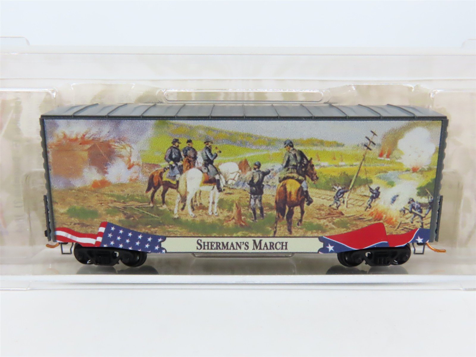 N Scale Micro-Trains MTL 10100710 Civil War Series Sherman's March Box Car #10