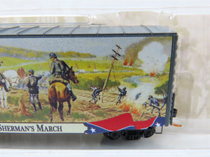 N Scale Micro-Trains MTL 10100710 Civil War Series Sherman's March Box Car #10