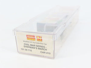 N Scale Micro-Trains MTL 10100710 Civil War Series Sherman's March Box Car #10
