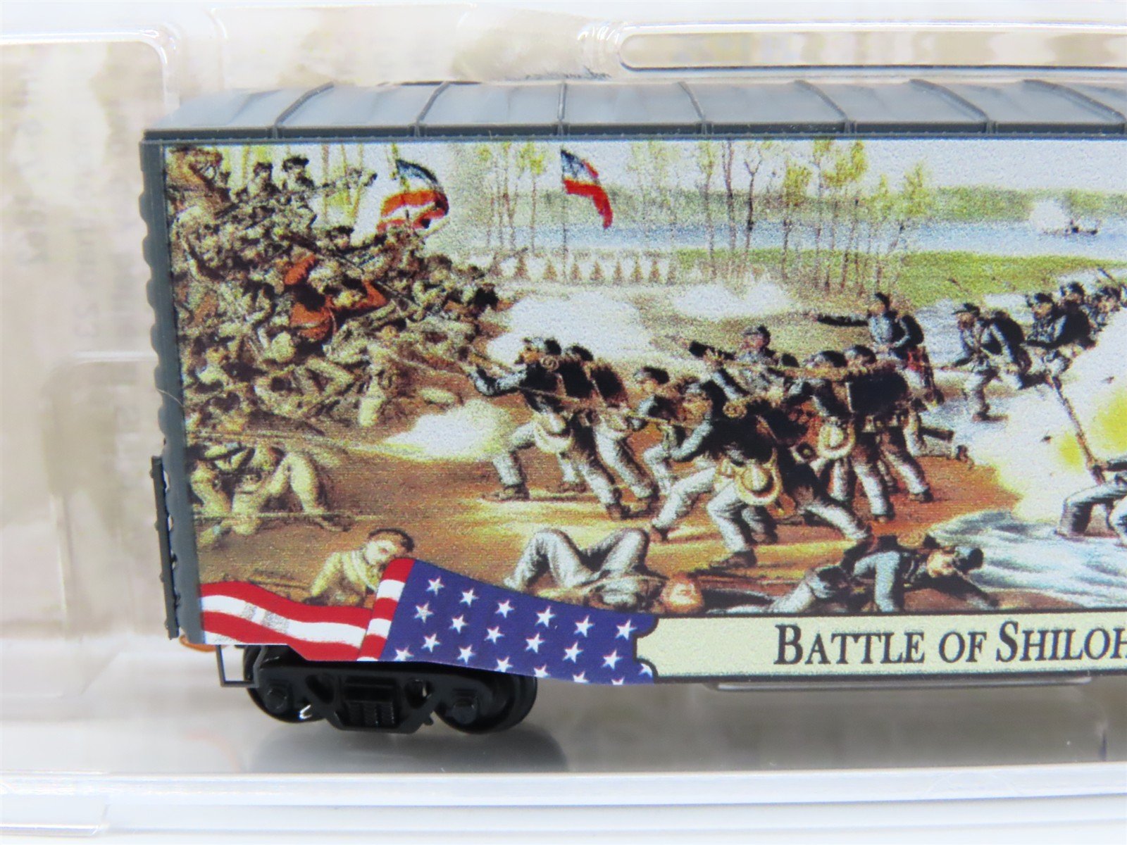 N Scale Micro-Trains MTL 10100704 Civil War Series Battle of Shiloh Box Car #4