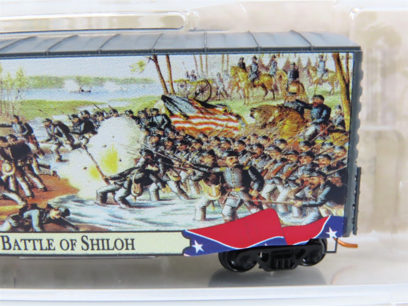 N Scale Micro-Trains MTL 10100704 Civil War Series Battle of Shiloh Box Car #4