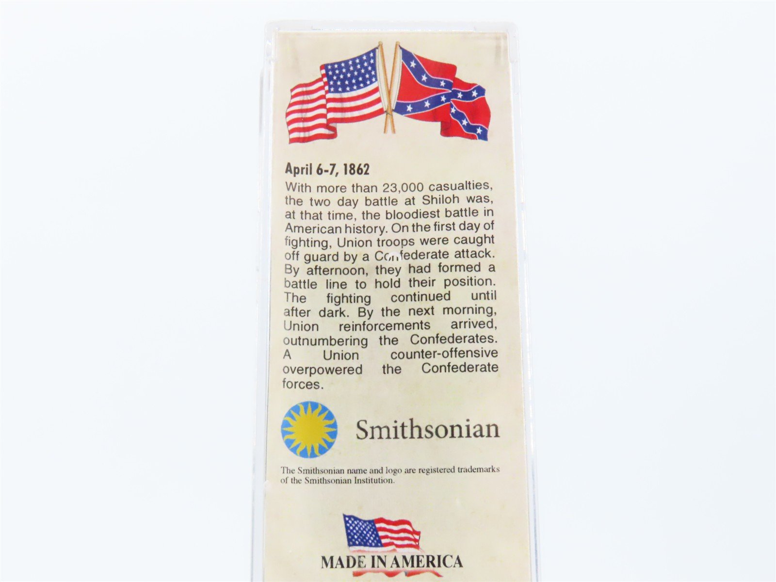 N Scale Micro-Trains MTL 10100704 Civil War Series Battle of Shiloh Box Car #4