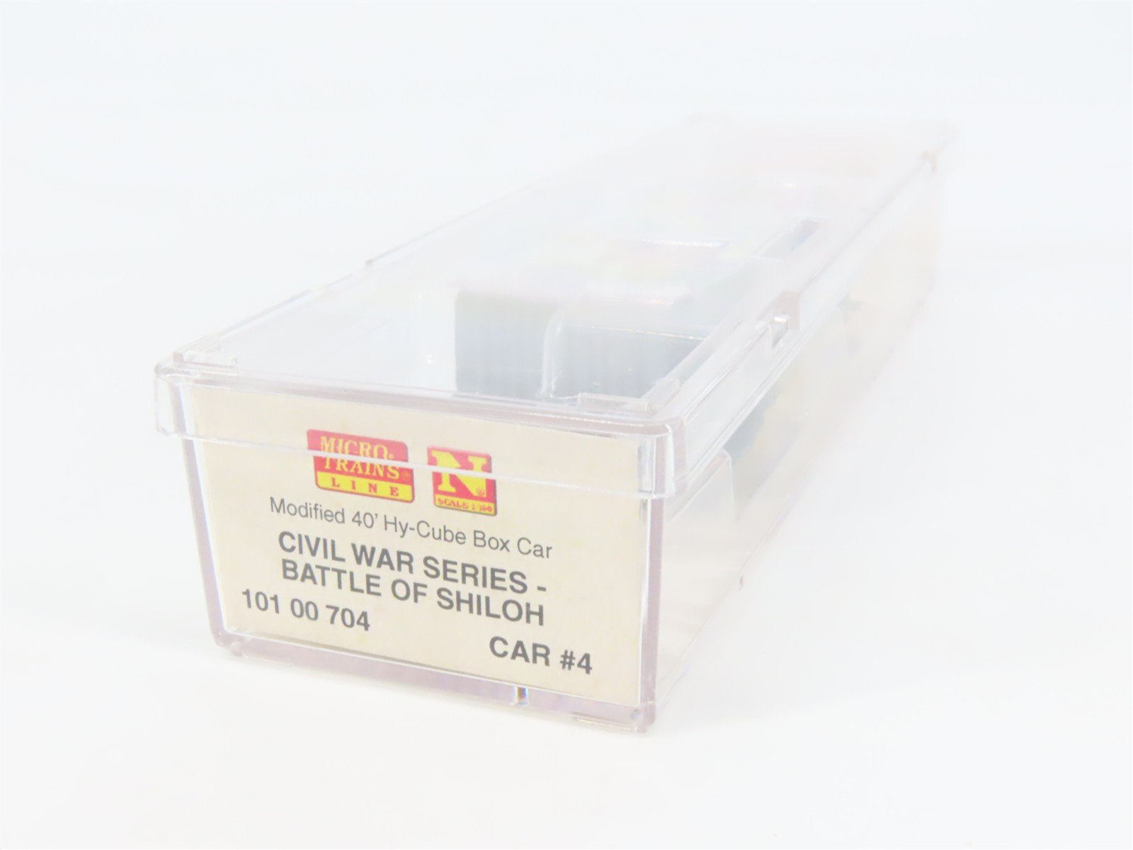 N Scale Micro-Trains MTL 10100704 Civil War Series Battle of Shiloh Box Car #4