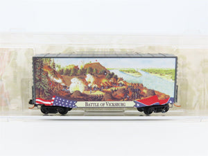 N Micro-Trains MTL 10100709 Civil War Series Battle of Vicksburg 40' Box Car #9