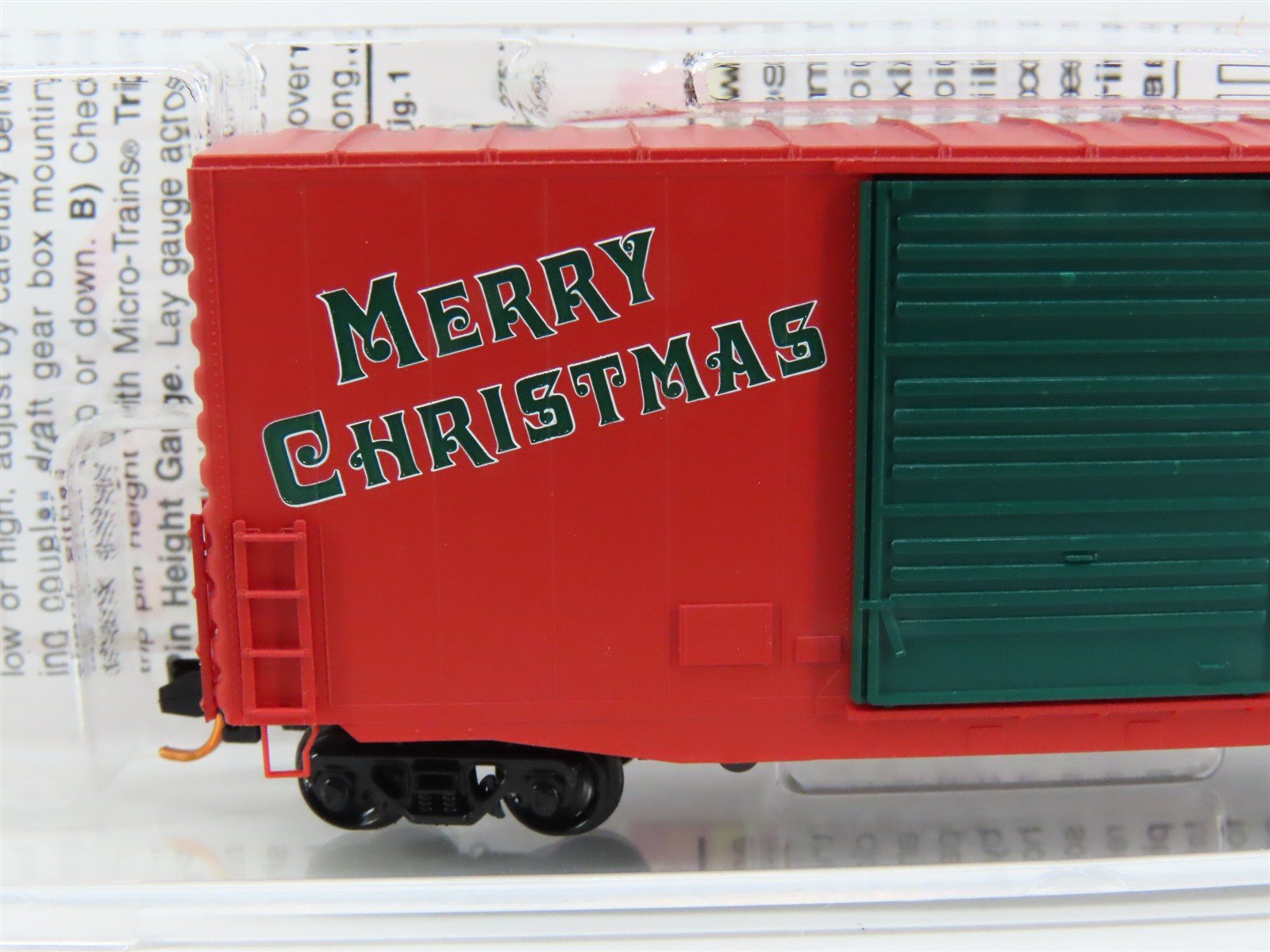 N Scale Micro-Trains MTL 10100720 Merry Christmas from Micro Mouse Box Car #2012