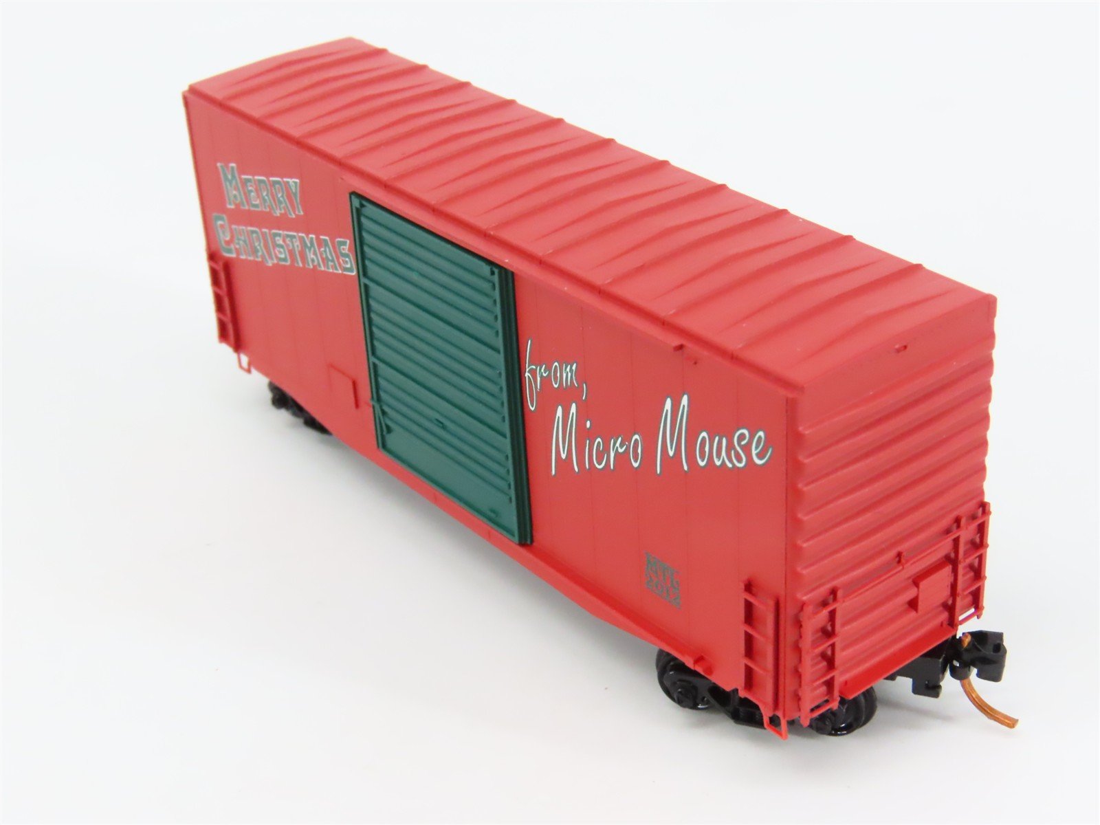 N Scale Micro-Trains MTL 10100720 Merry Christmas from Micro Mouse Box Car #2012