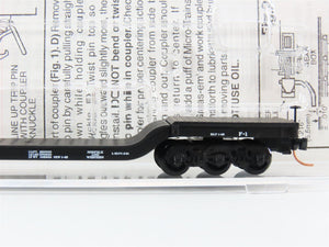 N Micro-Trains MTL 109030 N&W Norfolk & Western Heavyweight Flat Car #70099