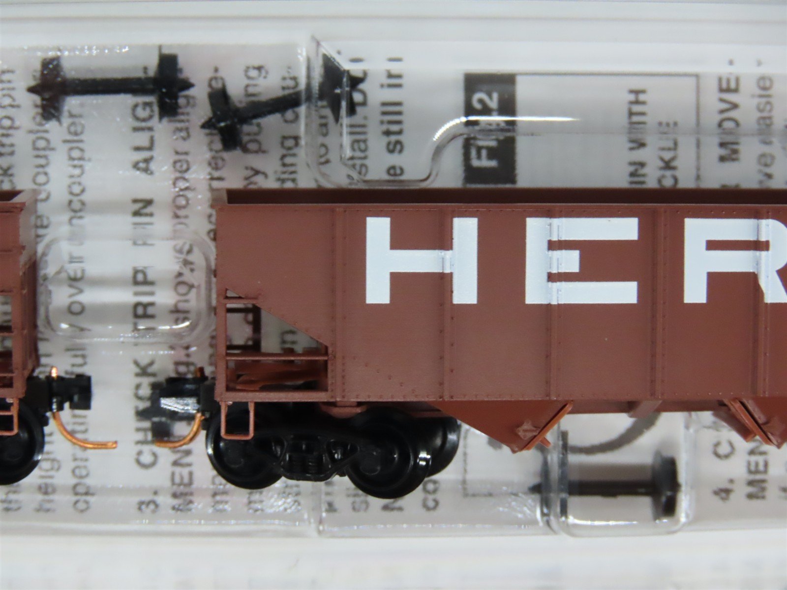 N Scale Micro-Trains MTL 05600370 SOU Southern 2-Bay Open Hoppers #102077 2-Pack