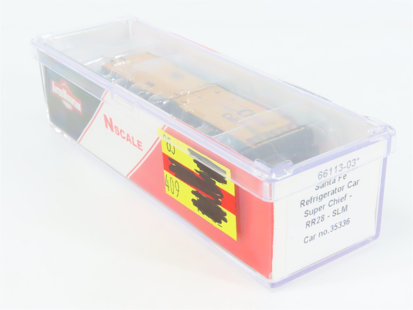 N Scale InterMountain 66113-03* SFRD Santa Fe Railroad Super Chief Reefer #35336