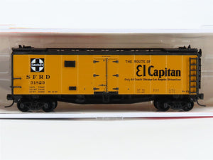 N Scale InterMountain 66107-03* SFRD Santa Fe Railroad El Capitan Reefer #31823