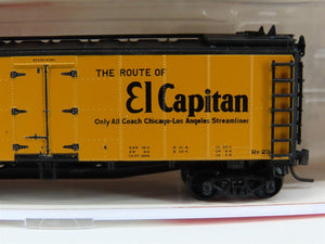 N Scale InterMountain 66107-03* SFRD Santa Fe Railroad El Capitan Reefer #31823