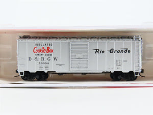 N Scale InterMountain 66017-01* D&RGW Rio Grande Cookie Box 40' Box Car #60004