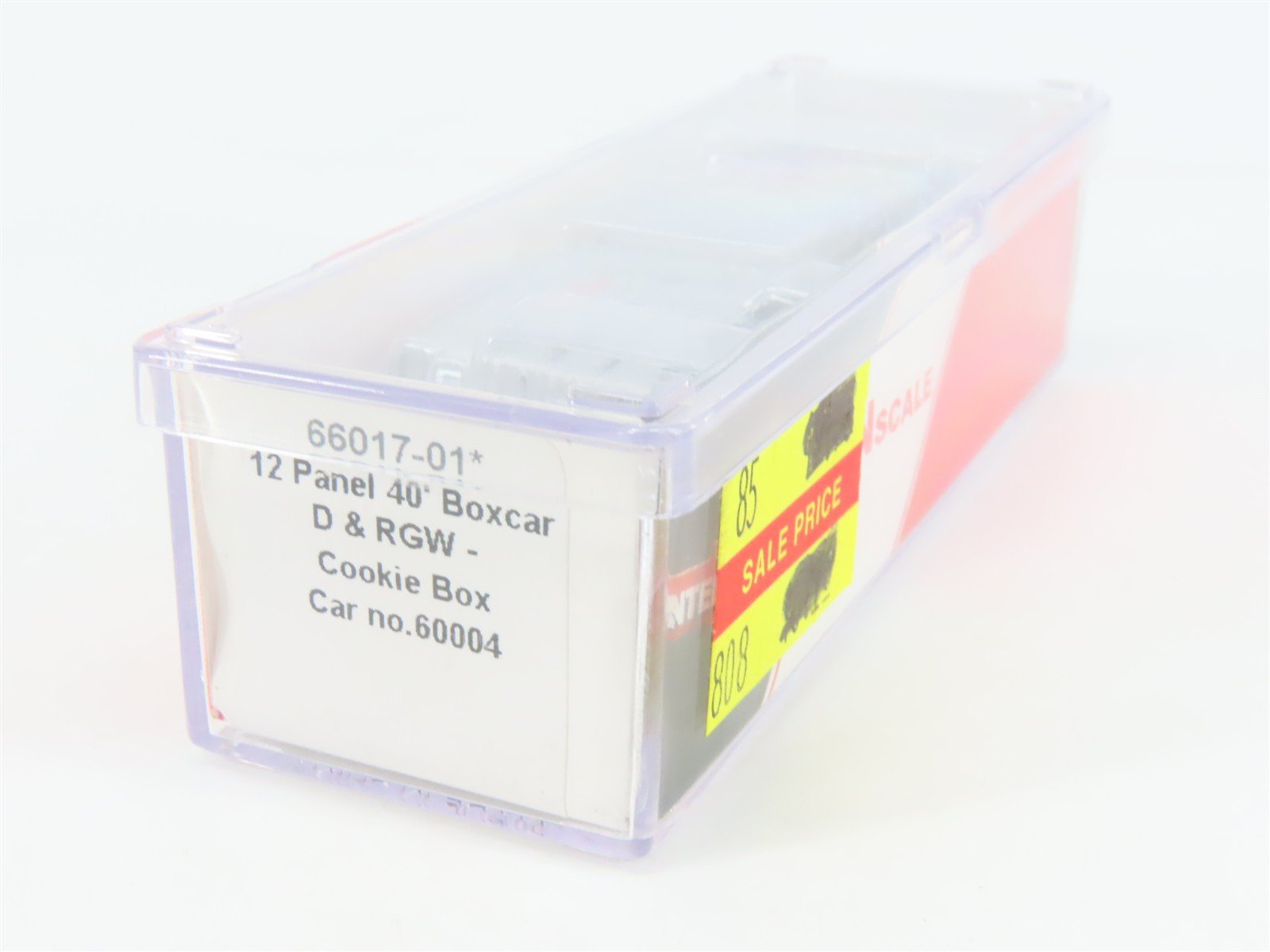N Scale InterMountain 66017-01* D&RGW Rio Grande Cookie Box 40' Box Car #60004