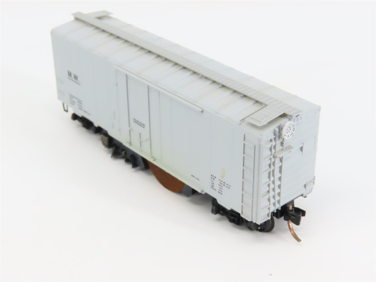 N Scale Aztec TS1107 MW Maintenance of Way Track Cleaning Box Car