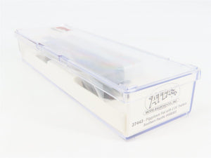 N Scale Atlas 37443 SP Southern Pacific Piggyback Flat Car #598303 w/ 2 Trailers
