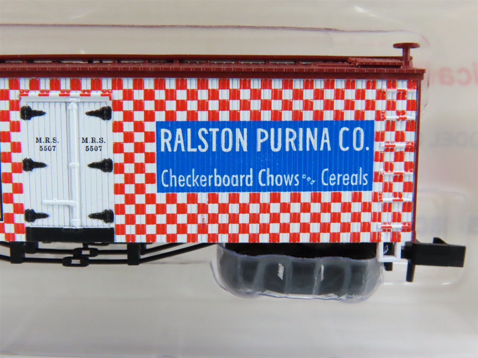 N Scale Roundhouse 8943 MRS Ralston Purina 36' Old Time Reefer #5507