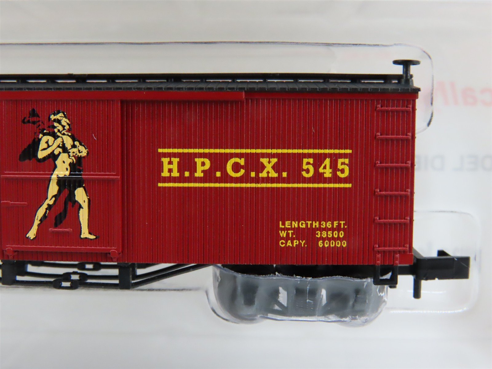 N Scale Roundhouse 87501 HPCX Hercules Powder Company 36' Billboard Box Car #545