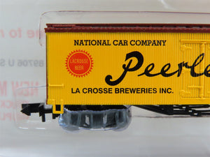 N Scale Roundhouse 87005 NX Lacrosse Breweries Peerless 36' Reefer #3022