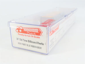 N Scale Roundhouse 87001 Pabst Blue Ribbon Beer 36' Old Time Reefer #4341