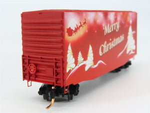 N Scale Micro-Trains MTL 10100801 Custom 2014 Christmas 40' Hi Cube Box Car #44