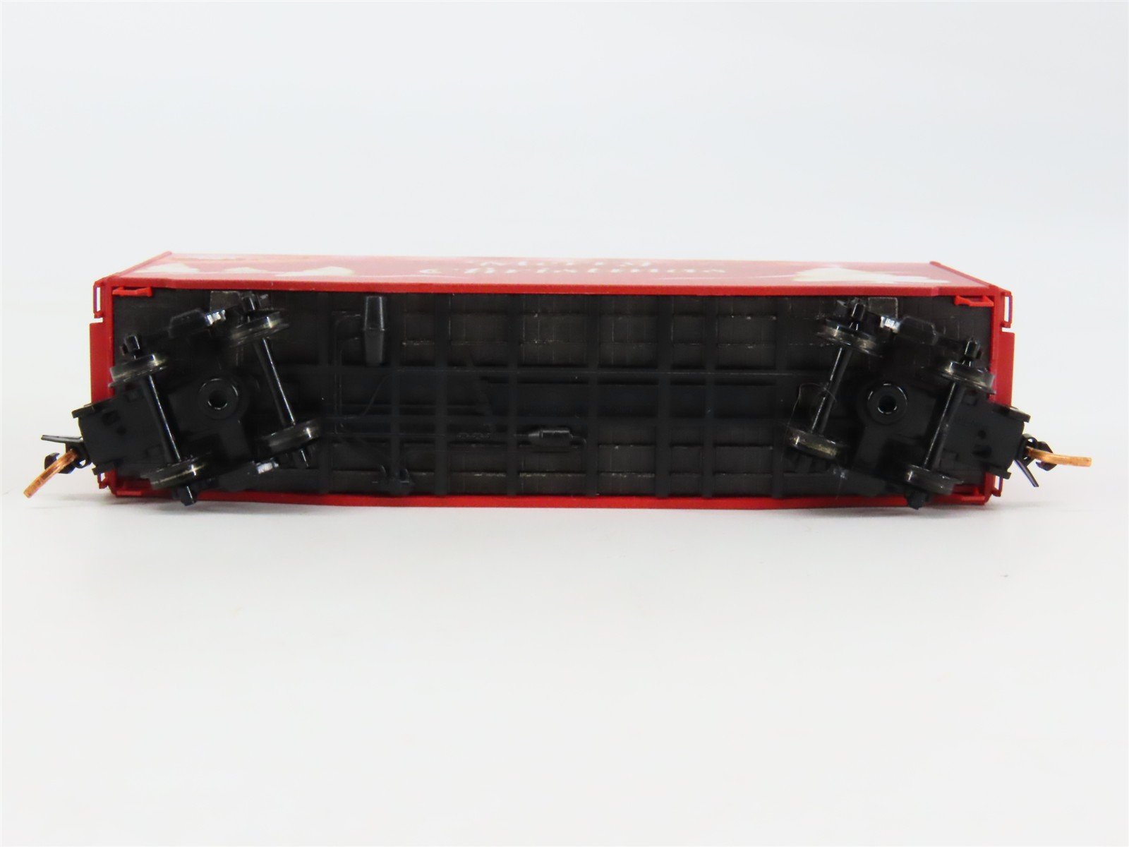 N Scale Micro-Trains MTL 10100801 Custom 2014 Christmas 40' Hi Cube Box Car #44